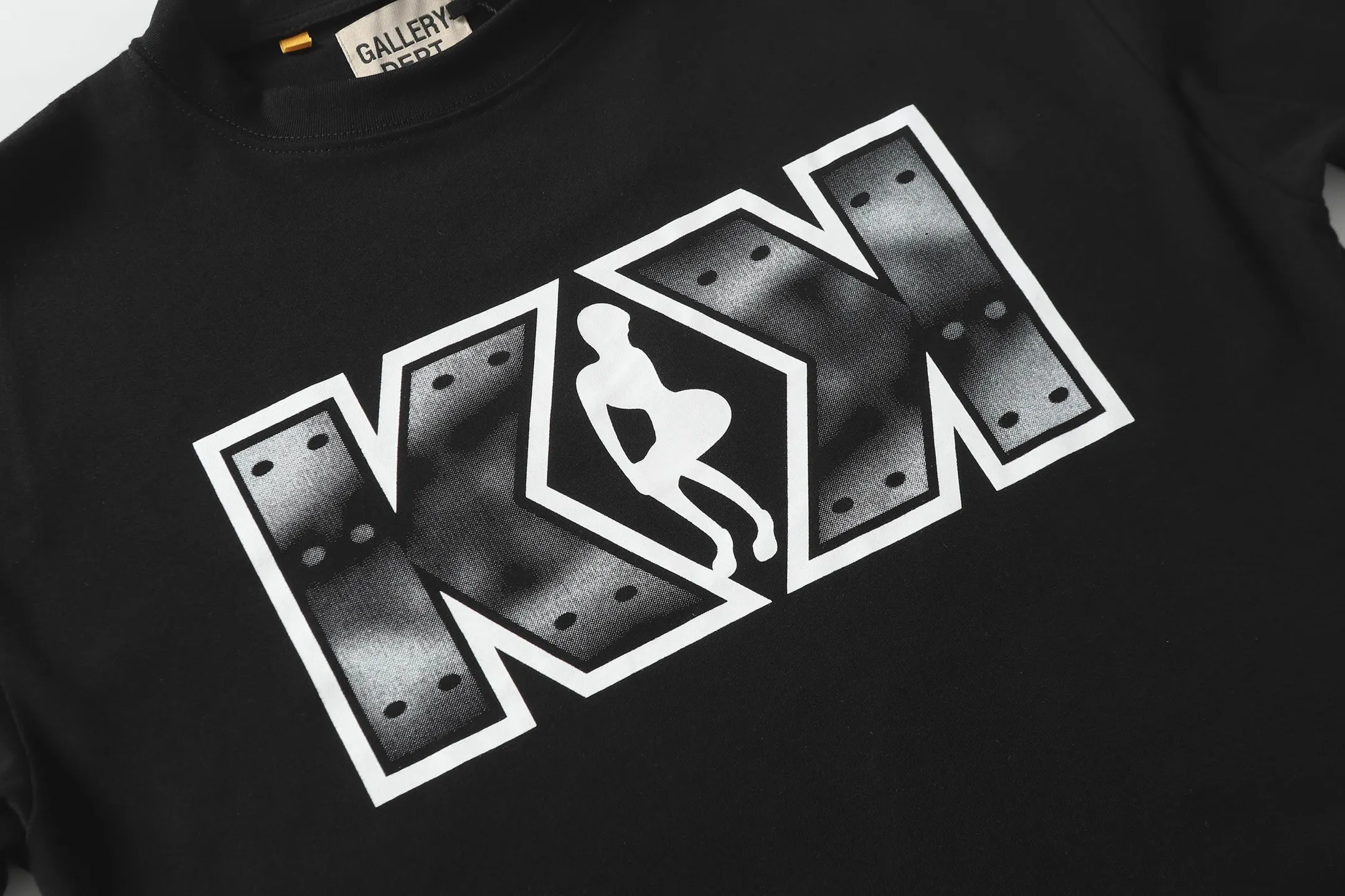 GALLERY.DEPT Summer new short-sleeved model number: D3321P104 Color: black white Size: S M L XL